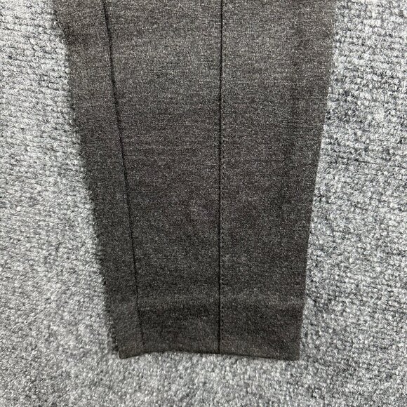 J Jill Pants Womens Medium Ponte Legging Gray Stretch Elastic Waist Tapered Leg - Picture 2 of 6